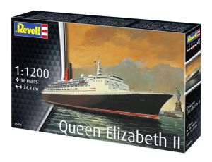 REV05806 - Buque Queen Elizabeth II para montar y pintar