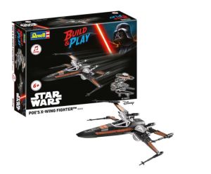 REV06564 - Caza X-Wing de Poe de STAR WARS para construir con sonido