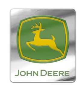 MCWCF0890321 - Emblema gris del coche John Deere
