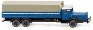 WIK094306 - MERCEDES-BENZ L 10000 furgoneta azul