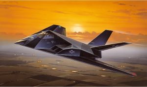 ITA0189 - Construye y pinta el avión de combate F-117A Nighthawk