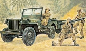 ITA0314 - JEEP Willys para montar y pintar