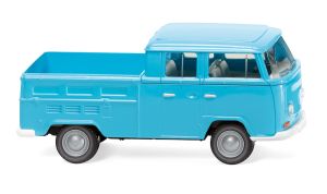 WIK031404 - VOLKSWAGEN T2 doble cabina azul