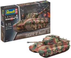 REV03249 - Tanque TIGERII AUSF.B HENSCHEL torreta para montar y pintar