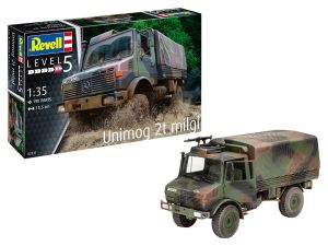 REV03337 - UNIMOG 2T milgl para montar y pintar