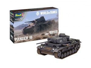 REV03501 - Tanque PzKpfw III Ausf. L WORLD OF TANKS para montar y pintar