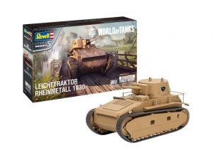 REV03506 - Depósito Leichttraktor Rheinmetall 1930 WORLD OF TANKS para montar y pintar