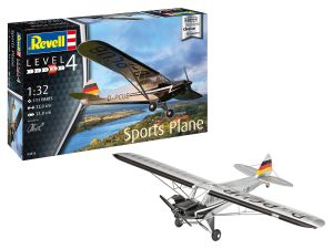 REV03835 - Planeador de Avión Deportivo para montar y pintar