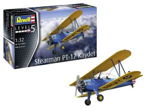 REV03837 - Avión Stearman PT-17 Kaydet para montar y pintar