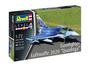 REV03843 - Avión Eurofighter LUFTWAFFE 2020 QUADRIGA para montar y pintar