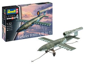 REV03861 - Avión Fieseler Fi103 A/B V-1 para montar y pintar