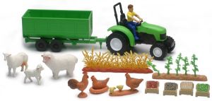NEW04096C - Caja de granja con tractor