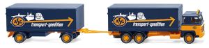 WIK045703 - Portaequipajes SCANIA 111 6x4 con remolque 2 ejes ASG