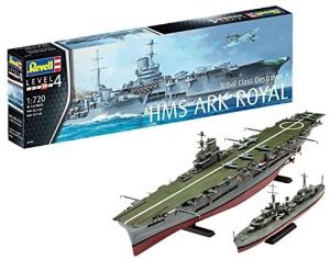 REV05149 - Portaaviones HMS Ark Royal & Tribal Class Destroyer para montar y pintar