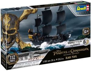 REV05499 - Barco pirata Black Pearl PIRATAS DEL CARIBE para montar y pintar
