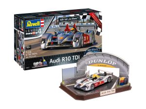 REV05682 - Caja Regalo Audi R10 TDI LeMans + Puzzle 3D para montar y pintar