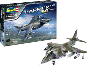 REV05690 - Avión de combate Harrier GR.1 con pintura para montar y pintar