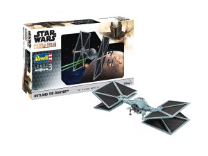 REV06782 - The Mandalorian: Outland TIE Fighter STAR WARS para montar y pintar