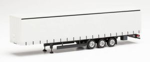 HER077002 - Remolque blanco de 3 ejes