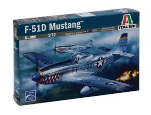 ITA0086 - Avión F-51D Mustang para montar y pintar