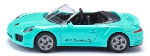 SIK1117 - PORSCHE 911 Turbo descapotable azul en blíster