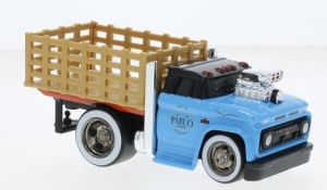 MST11617 - CHEVROLET C60 Skatebed 1966 Azul y Negro