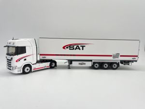 ELI117081 - SCANIA R450 4x2 con 3 Ejes remolque frigorífico - Transporte SAT