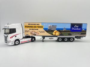 ELI117082 - SCANIA S500 4x2 con remolque frigorífico 3 Ejes - Transporte LEROUX