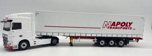 ELI117732 - DAF XF MY17 Space CAB 4x2 con remolque de lona Tautliner 3 Ejes - NAPOLY Transport