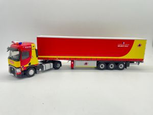 ELI118103 - RENAULT T460 4x2 con remolque de lona 3 Ejes - Seguridad civil Bomberos