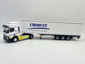 ELI118161 - RENAULT T480 4x2 2021 Colza decor con remolque 3 Ejes - Transporte CHOQUET
