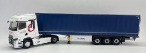 ELI118181 - RENAULT T520 High 2021 4x2 con remolque lona 3 Ejes Transportes CHANET