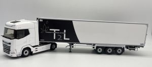 ELI118193 - DAF XG 4x2 con remolque frigorífico 3 Ejes Transports Logistique LEMESLE