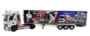 ELI118196 - RENAULT T520 High 4x2 2021 con remolque frigorífico 3 Ejes STAF-BERLIET