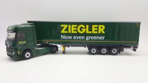 ELI118295 - MERCEDES Actros 5 BigSpace 4x2 con lona remolque 3 Ejes ZIEGLER