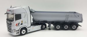 ELI118306 - SCANIA 500S 4x2 con volquete Fruehauf 3 Ejes - Transportes PREJAM