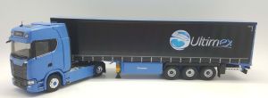 ELI118326 - SCANIA 590 S V8 4x2 con remolque de lona Tautliner 3 Ejes - Transporte ULTIMEX