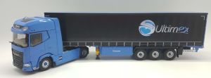 ELI118327 - DAF XG+ 4x2 con remolque Tautliner con lona 3 ejes - Transportes ULTIMEX