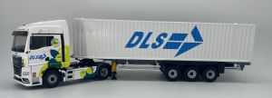ELI118369 - MAN TGX GM 4x2 con portacontenedores y contenedor - Transporte DLS