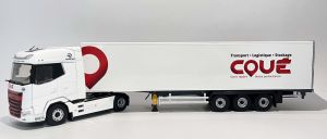 ELI118542 - DAF XG 4x2 con remolque de 3 ejes, COUE Transport