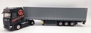 ELI118642 - SCANIA 500 S 4x2 con remolque de lona de 3 ejes - DOULS Transport