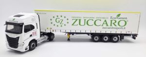 ELI118851 - IVECO S-WAY NP 4x2 con remolque de lona de 3 ejes, ZUCCARO TRANSPORTI BIANCO