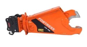 GF118-1O - Cizalla para chatarra FORTRESS 45-R con enganche rápido OilQuick de 9 mm para excavadoras de 40 toneladas