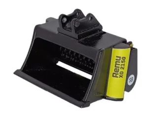 GF119-1 - Cuchara cribadora REMU XO2150 con enganche de 6,5 mm para excavadora de 8-14 toneladas