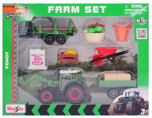MST12564-C - Set FENDT 209 Vario con caricatore, rimorchio, rimorchio forestale e accessori