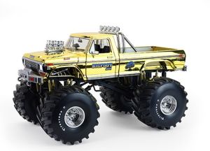 GREEN13715 - Monster Truck FORD F-250 1974 "BIGFOOT #1" - 50.º aniversario con figura de Bob Chandler