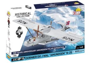COB1384 - Hidroavión DORNIER DO JA WAL - AMUNDSEN N.° 25 - 483 piezas