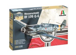 ITA1483 - Kit de avión militar Messerschmitt BF 109 G-6 (requiere montaje y pintura)