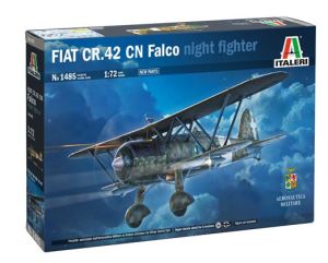 ITA1485 - Avión de combate nocturno Avon FIAT CR.42 CN Falco para ensamblar y pintar