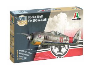 ITA1490 - Avión militar FOCKE-WULF FW-190 A-8/F para ensamblar y pintar.